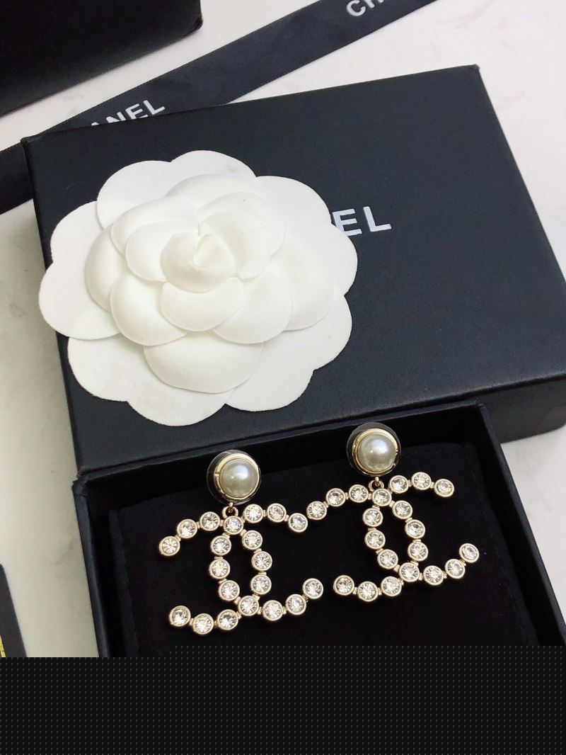 Ch*el earrings